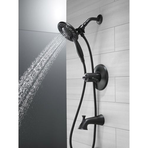 Main product image of Kayra Monitor 17 Series Tub and Shower Trim, T17433-BL-I (Matte Black)