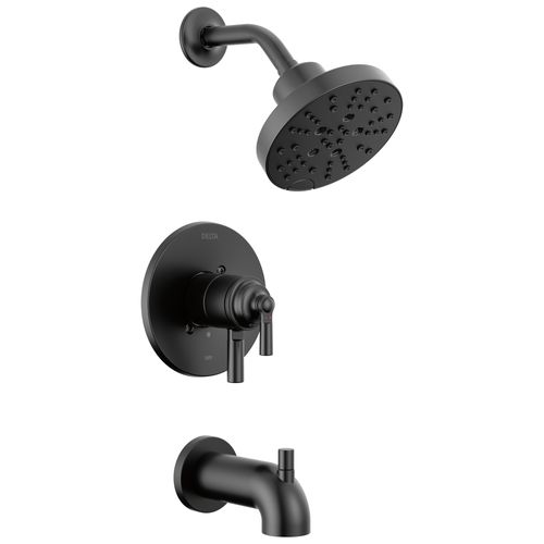 Main product image of Saylor Monitor 17 Series Tub & Shower Trim (Matte Black), T17435-BL