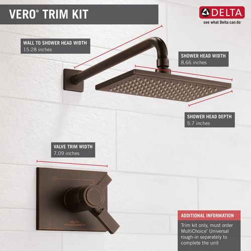 Main product image of T17T253-RB-WE Vero TempAssure 17T Series Shower Trim (Venetian Bronze)