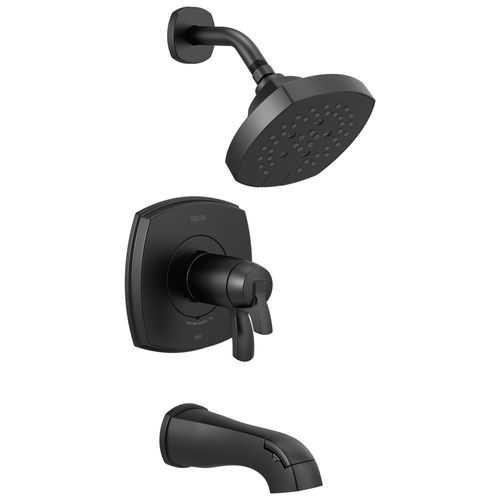 Main product image of Stryke 17 Thermostatic Tub and Shower Only (Matte Black), T17T476-BL