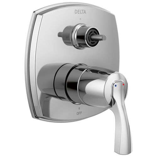 Main product image of Stryke 14 Series Integrated Diverter Trim with Three Function Diverter Less Diverter Handle (Chrome), T24876-LHP
