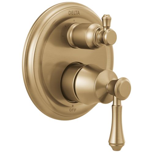 Main product image of Cassidy Traditional Monitor 14 Series Valve Trim with 3-Setting Integrated Diverter (Champagne Bronze), T24897-CZ
