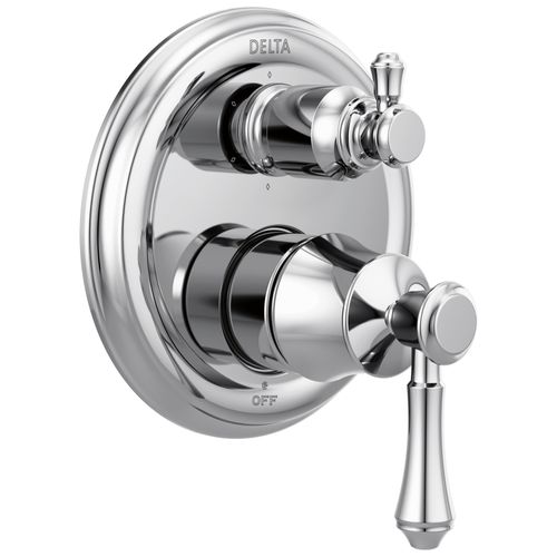 Main product image of Cassidy Traditional 2-Handle Monitor 14 Series Valve Trim with 6-Setting Integrated Diverter (Chrome), T24997