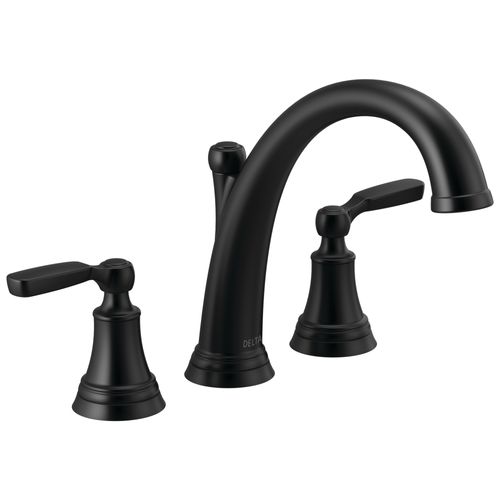 Main product image of Woodhurst Roman Tub Trim (Matte Black), T2732-BL