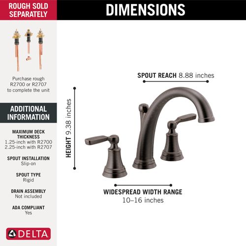 Main product image of Woodhurst Roman Tub Trim (Venetian Bronze), T2732-RB
