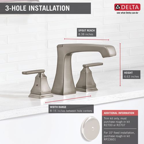 Main product image of Ashlyn Roman Tub Trim (Stainless), T2764-SS