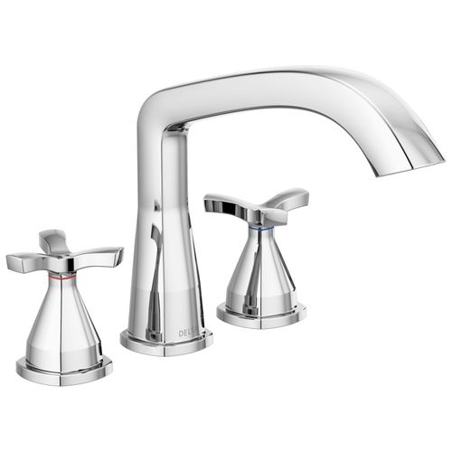 Main product image of Stryke Three Hole Roman Tub Trim (Chrome), T27766