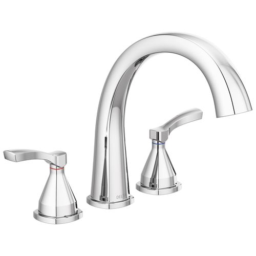 Main product image of Stryke Three Hole Roman Tub Trim (Chrome)