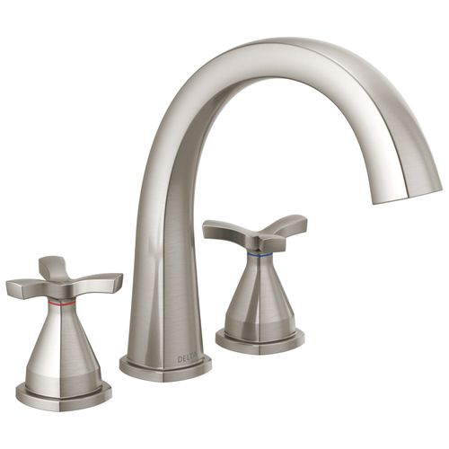 Main product image of Stryke Three Hole Roman Tub Trim (Stainless), T27776-SS