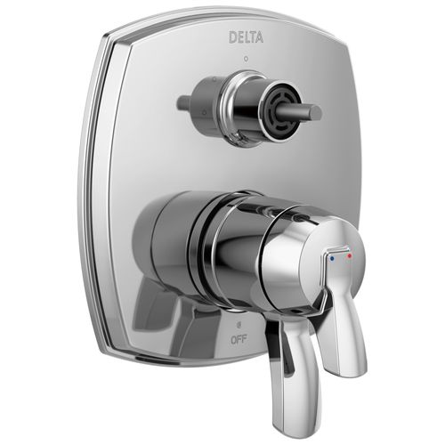 Main product image of Stryke 17 Series Integrated Diverter Trim with Three Function Diverter Less Diverter Handle (Chrome), T27876-LHP