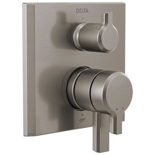Main product image of Pivotal 17 Series Integrated Diverter Trim - 3 Function Diverter (Lumicoat Stainless), T27899-SS-PR