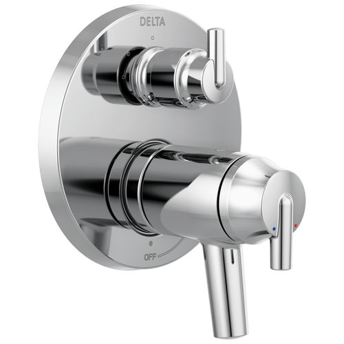 Main product image of Trinsic Contemporary 2 Handle TempAssure 17T Series Valve Trim w/ 3-Setting Integrated Diverter (Chrome), T27T859