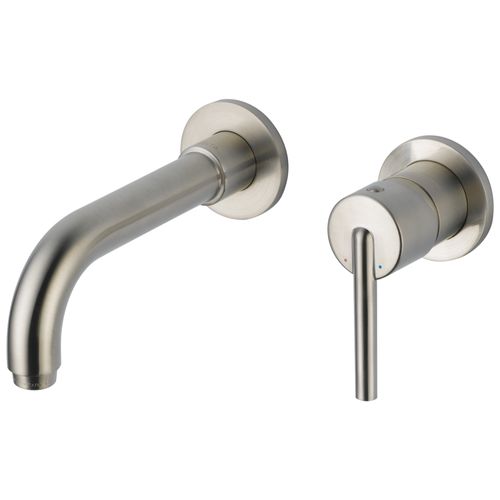 Main product image of Trinsic Single Handle Wall Mount Bathroom Faucet Trim (Stainless), T3559LF-SSWL
