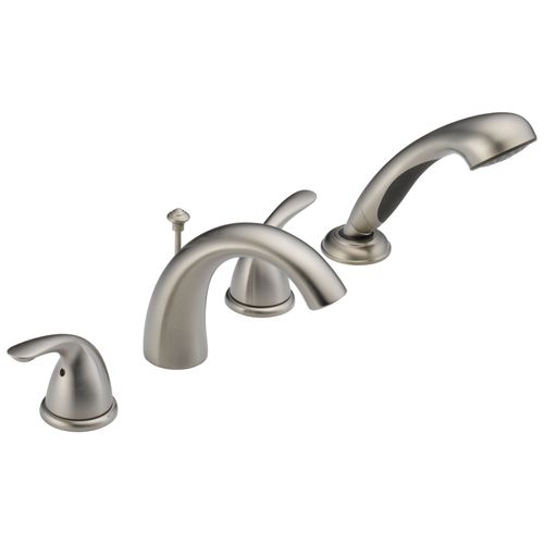 Main product image of Classic Roman Tub w/ Hand Shower Trim (Stainless), T4705-SS