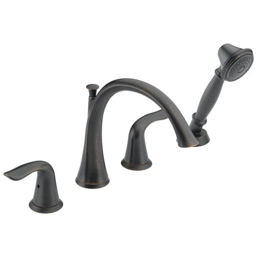Main product image of Lahara Roman Tub w/ Handshower Trim (Venetian Bronze), T4738-RB