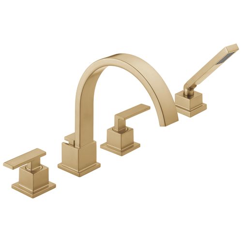Main product image of Vero Roman Tub Trim w/ Hand Shower (Champagne Bronze), T4753-CZ