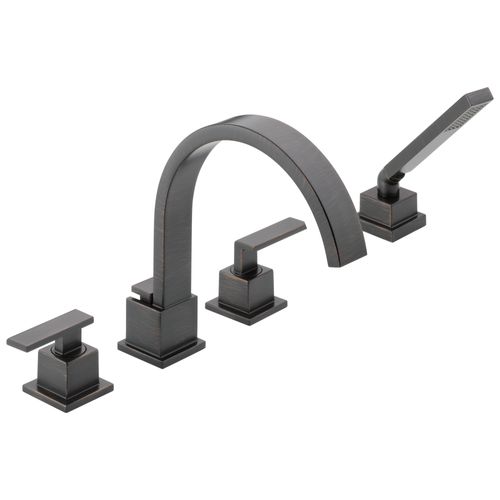 Main product image of Vero Roman Tub Trim w/ Hand Shower (Venetian Bronze), T4753-RB