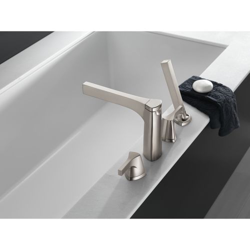 Main product image of Zura Roman Tub with Hand Shower Trim (Stainless), T4774-SS