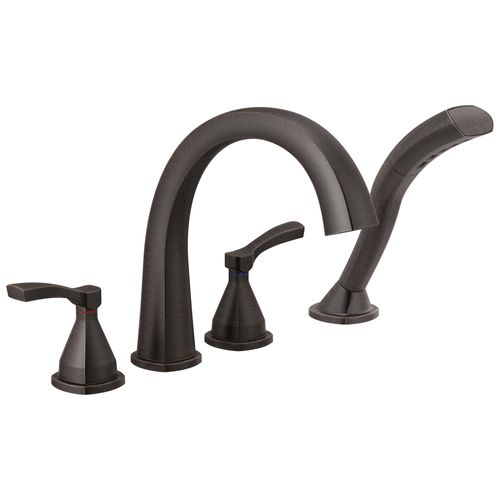 Main product image of Stryke Four Hole Roman Tub Trim (Venetian Bronze), T4777-RB