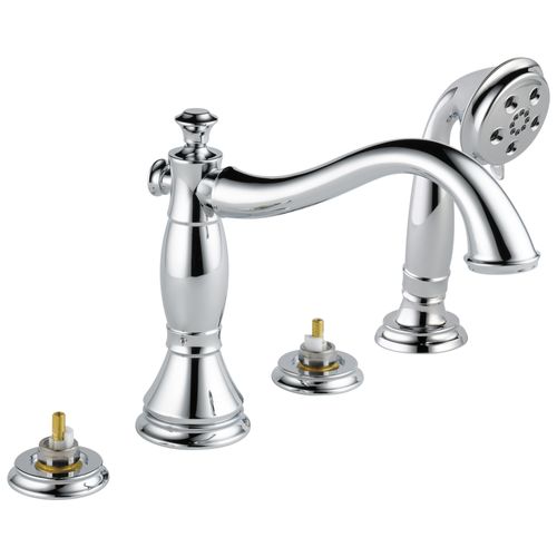 Main product image of Cassidy Roman Tub w/ Hand Shower Trim, Less Handles (Chrome), T4797-LHP