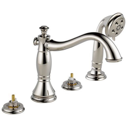 Main product image of Cassidy Roman Tub w/ Hand Shower Trim, Less Handles (Polished Nickel), T4797-PNLHP