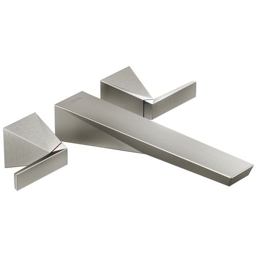 Main product image of Trillian Wall Mount Tub Filler Trim (Lumicoat Stainless), T5743-SS-PR-WL