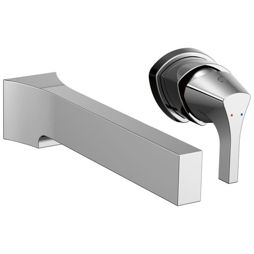 Main product image of Zura 1-Handle Wall Mount Bathroom Faucet Trim (Chrome), T574LF-WL