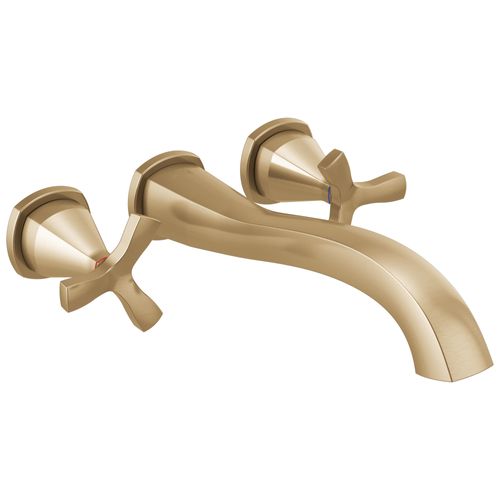 Main product image of Stryke Wall Mounted Tub Filler (Champagne Bronze)