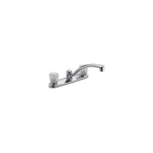 2102 - Delta 2102 - Two Handle Kitchen Faucet - Chrome