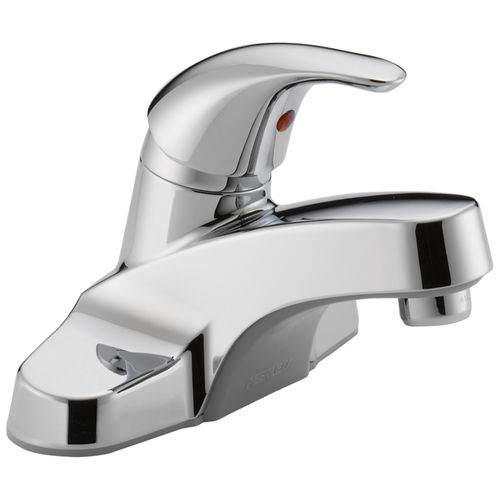 Main product image of Core Single Handle Bathroom Faucet, 3-Hole 4" Installation w/ Plastic Pop-Up Drain (Chrome), P136LF