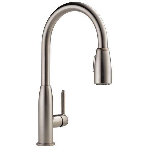 Main product image of Core Single Handle Kitchen Pull Down Faucet (Stainless Steel), P188103LF-SS