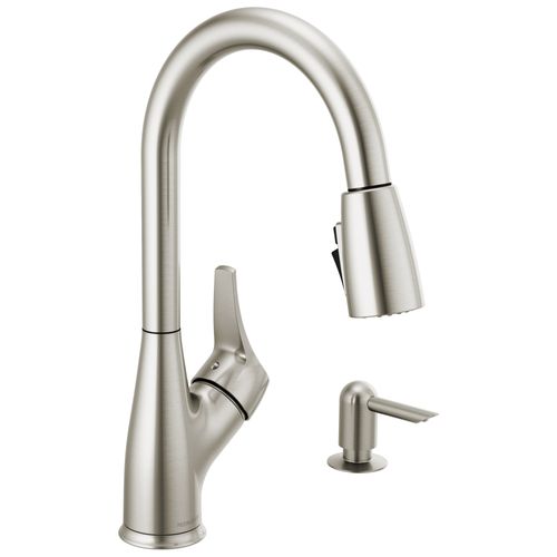 Main product image of Apex Single Handle Pull Down Kitchen Faucet (Stainless Steel), P7901LF-SSSD-W