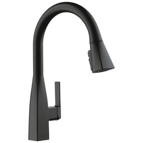 Main product image of Xander Single Handle Pull Down Kitchen Faucet (Matte Black), P7919LF-BL