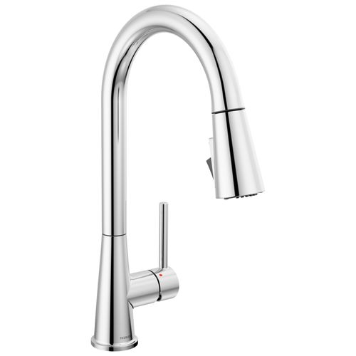 Main product image of Precept Single Handle Pull Down Kitchen Faucet, 1 or 3-Hole 8" Installation w/ 3 Function Pull Down Sprayer (Chrome), P7947LF