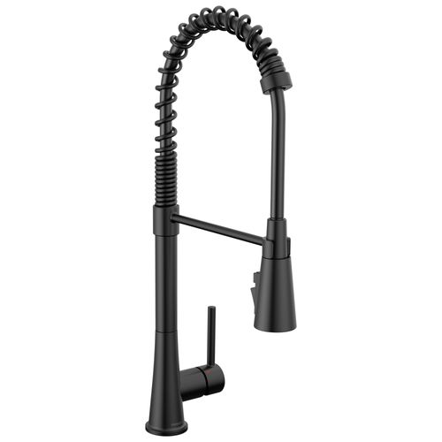 Main product image of Precept Single Handle Commercial Style Kitchen Faucet (Matte Black)