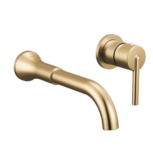 Main product image of Trinsic Single Handle Wall Mount Bathroom Faucet (Champagne Bronze), T3559LF-CZWL