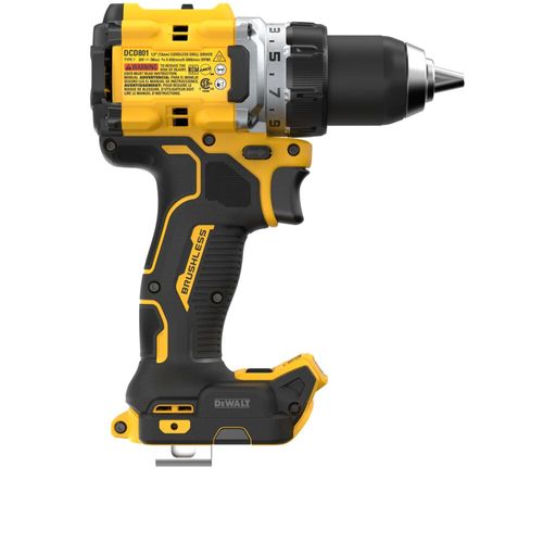 Main product image of 1/2" 20V MAX XR Brushless Cordless Drill/Driver (Tool Only), DCD801B