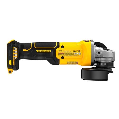 Main product image of 4-1/2" 20V MAX Brushless Cordless Slide-Switch Grinder (Tool Only), DCG407B