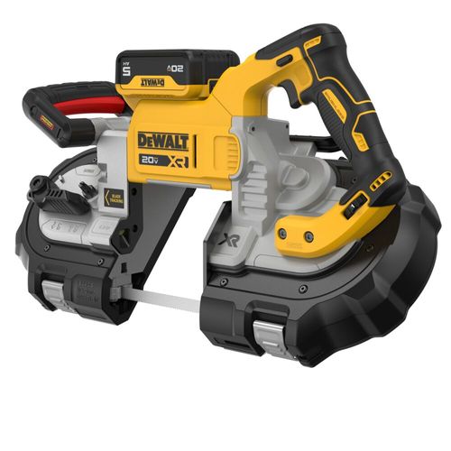 Main product image of 5" 20V Max Dual Switch Band Saw Kit with (2) Batteries 5Ah, DCS376P2