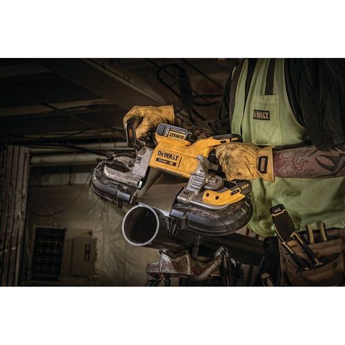 Main product image of 5" 20V Max Dual Switch Band Saw Kit with (2) Batteries 5Ah, DCS376P2