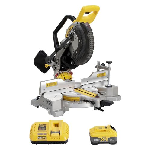 Main product image of 10" 20V Max XR Double Bevel Fixed Miter Saw Kit, DCS714WW1