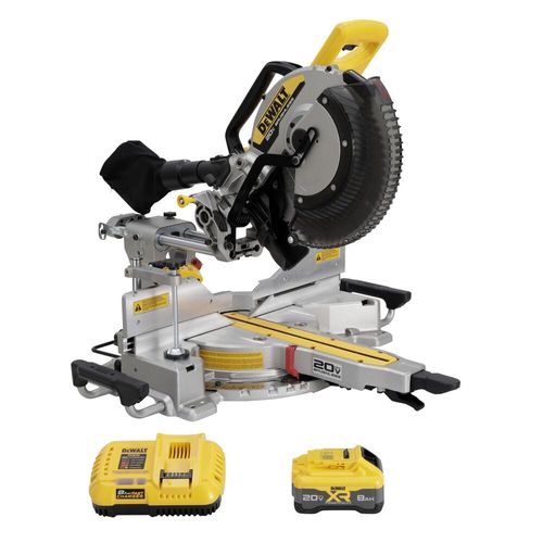 Main product image of 12" 20V Max XR Double Bevel Sliding Miter Saw Kit, DCS785WW1