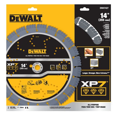 Main product image of XP7 All-Purpose Segmented Diamond Blade, DW47427