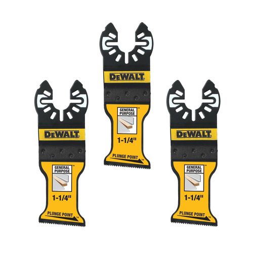 Main product image of 1-1/4" General Purpose Oscillating Plungepoint Blade (3 PK), DWA4258-3