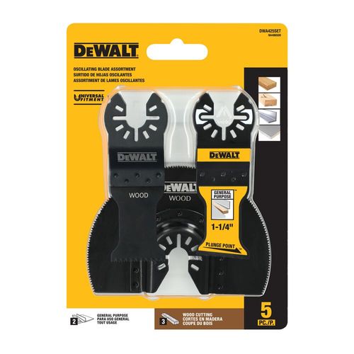 Main product image of General Purpose Oscillating Assortment (5 pc), DWA425SET