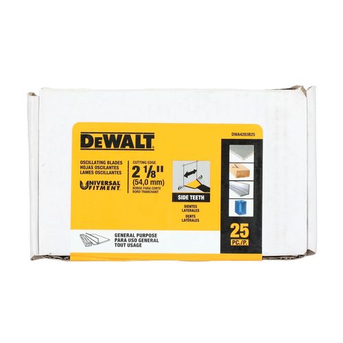 Main product image of 2-1/8"  3-Sided General Purpose Oscillating Blade (25 PK), DWA4283B25