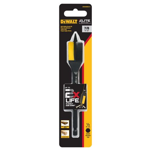 Main product image of Elite Series 7/8" x 6" Nail Cutting Spade Bit, DWAWDNS14
