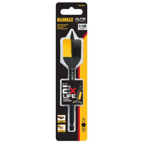Main product image of Elite Series 1-1/8" x 6" Nail Cutting Spade Bit, DWAWDNS18