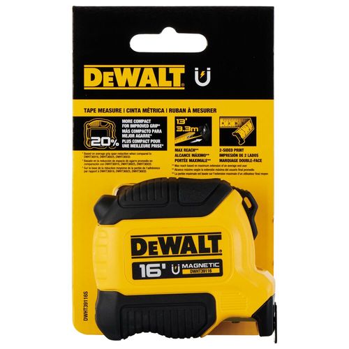 Main product image of 16 ft. Compact Magnetic Tape Measure, DWHT39116S