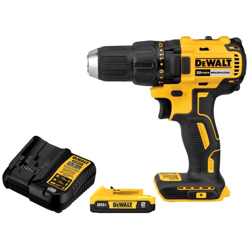 Main product image of 20V MAX 1/2" Compact Brushless Drill/Driver Kit, DCD777D1